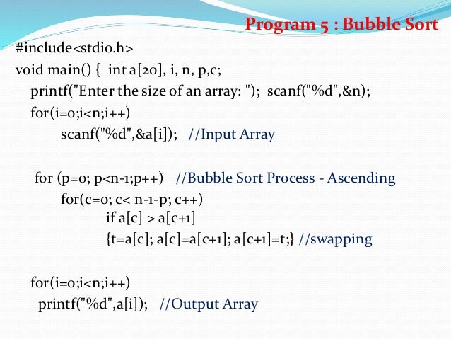 c programming arrays pdf